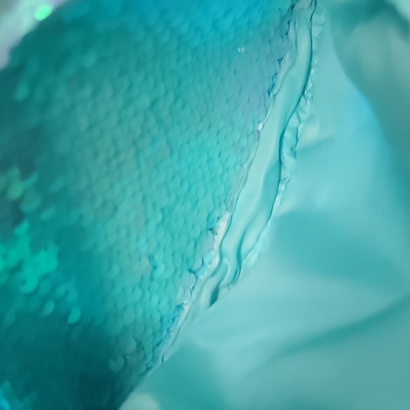 Justice Mini Owl Sequins Backpack With Ears "G" - Picture 3 of 9